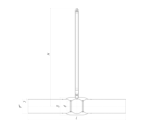 Кран шаровый с телескопическим штоком КШ.П.Т.GAS - 2